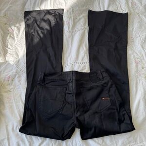 Black Nylon Super Lowrise Parasuco Pants Size 30